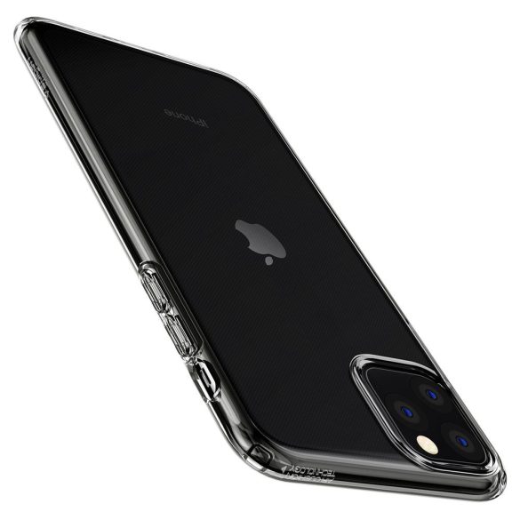 Spigen Liquid Crystal iPhone 11 Pro Max hátlap, tok, átlátszó