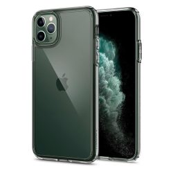   Spigen Ultra Hybrid Crystal iPhone 11 Pro Max hátlap, tok, átlátszó