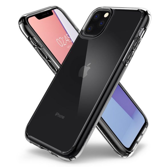 Spigen Ultra Hybrid Crystal iPhone 11 Pro Max hátlap, tok, átlátszó