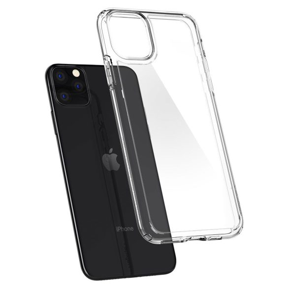 Spigen Ultra Hybrid Crystal iPhone 11 Pro Max hátlap, tok, átlátszó