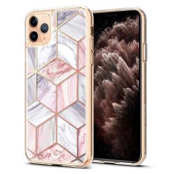   Spigen Ciel Etoile Marble iPhone 11 Pro Max hátlap, tok, rózsaszín