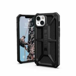 UAG Monarch iPhone 13 hátlap, ütésálló tok, fekete