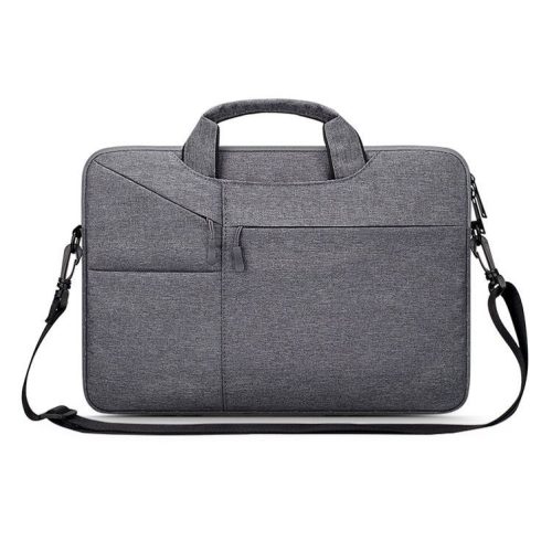 Tech-Protect Pocket 13" laptoptáska, sötét szürke