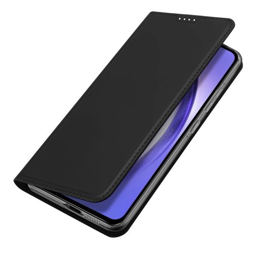 Dux Ducis Skin Pro Samsung Galaxy A55 5G oldalra nyíló tok, fekete