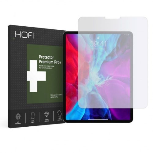 Hofi Glass Pro+ iPad Air 4 (2020)/iPad Air 5 10.9" (2022) Full Glue kijelzővédő edzett üvegfólia (tempered glass) 9H keménységű, fekete