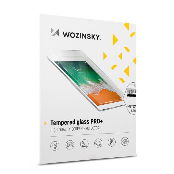 Wozinsky iPad Air 11 (2024) edzett üvegfólia (tempered glass) 9H keménységű, átlátszó