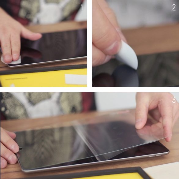 Wozinsky iPad Pro 13 (2024) edzett üvegfólia (tempered glass) 9H keménységű, átlátszó