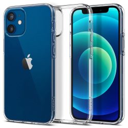   Spigen Liquid Crystal iPhone 12 Mini hátlap, tok, átlátszó