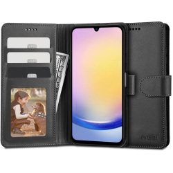   Tech-Protect Wallet Samsung Galaxy A25 5G oldalra nyíló tok, fekete