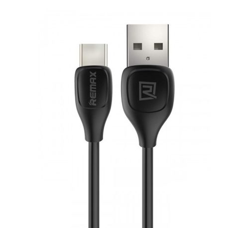 Remax Lesu RC-050a USB Type-C adat- és töltőkábel, 1m, fekete