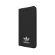 Adidas Original New Basics Booklet iPhone 6 Plus/7 Plus /8 Plus oldalra nyíló tok, fekete