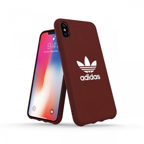 Adidas Originals Moulded Case iPhone Xs Max hátlap, tok, bordó