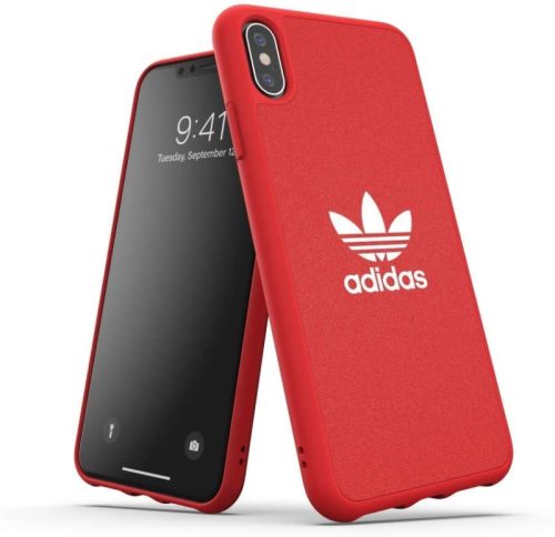 Adidas Original Adicolor iPhone X/Xs hátlap, tok, piros