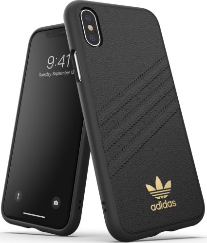 Adidas Original Gazelle iPhone X/Xs hátlap, tok, fekete