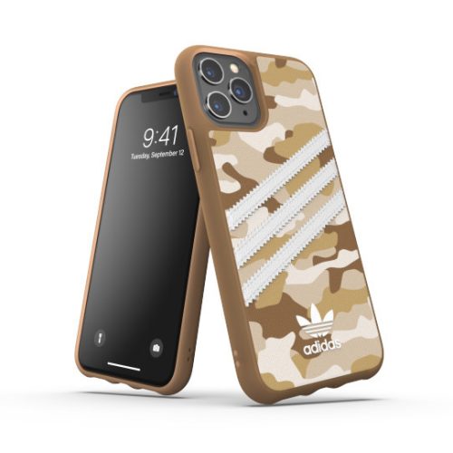 Adidas Originals Camo Samba iPhone 11 Pro hátlap, tok, barna