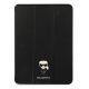 Karl Lagerfeld KLFC12OKMK Saffiano Karl Iconic Karl Iconic iPad 12.9" Pro 2021 Book Cover tok, fekete