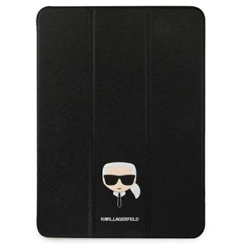 Karl Lagerfeld iPad 12,9" Pro 2021 KLFC12OKHK Saffiano Karl Head Karl Lagerfeld iPad 12,9" Pro 2021, fekete