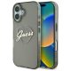 Guess GUHCP16MHCHGSPK iPhone 16 Plus 6.7" tok, fekete IML Heart