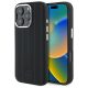 Mercedes MEHMP16X23SUVSK iPhone 16 Pro, Max 6.9" tok, fekete Silicone Vertical Tonal Stripes MagSafe