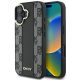 DKNY DKHMP16MPCPVSLK iPhone 16 Plus 6.7" tok, fekete Checketok, piros Pattern Magsafe