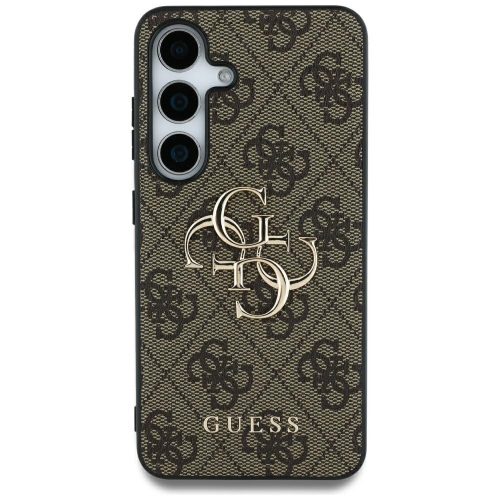 Guess Big 4G Logo Classic Logo Samsung Galaxy S25 Ultra tok, barna