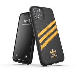   Adidas Original Gazelle iPhone 11 Pro hátlap, tok, fekete-arany