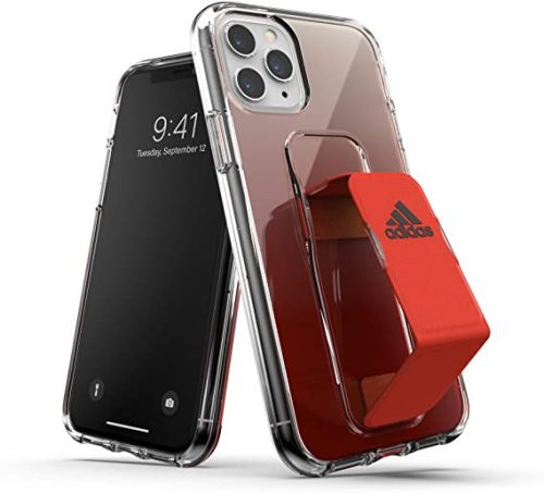 Adidas SP Clear Grip iPhone 11 Pro hátlap, tok, piros