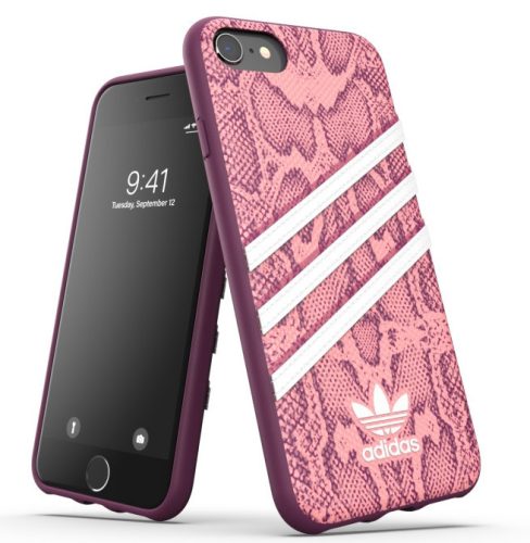 Adidas Original Gazelle Snake iPhone 6/6s/7/8/SE (2020) hátlap, tok, rózsaszín