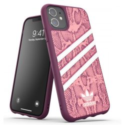   Adidas Original Gazelle Snake iPhone 11 hátlap, tok, mintás, rózsaszín