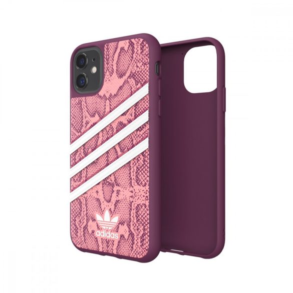 Adidas Original Gazelle Snake iPhone 11 hátlap, tok, mintás, rózsaszín