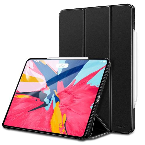 ESR Yippee Series iPad Pro 11 (2018) oldalra nyíló okos tok, fekete