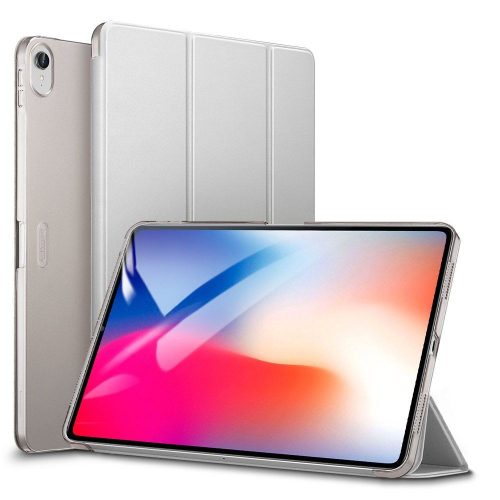 ESR Yippee Series iPad Pro 11 (2018) oldalra nyíló okos tok, ezüst