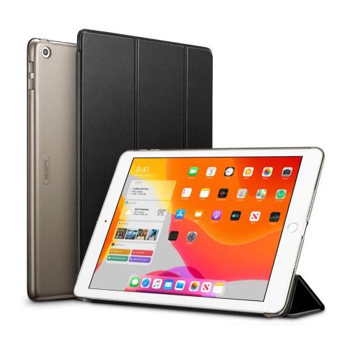 ESR Yippee Series iPad 10.2 (2019/2020) oldalra nyíló smart tok, fekete