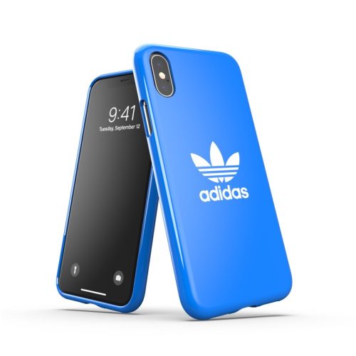 Adidas Original Snap Case Trefoil iPhone X/Xs hátlap, tok, kék