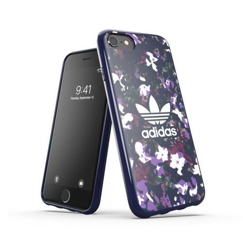 Adidas Original Snap Case Flowers iPhone 6/6s/7/8/SE (2020) hátlap, tok, mintás, színes