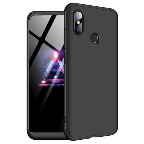 Full Body Case 360 Xiaomi Mi 8 SE hátlap, tok, fekete