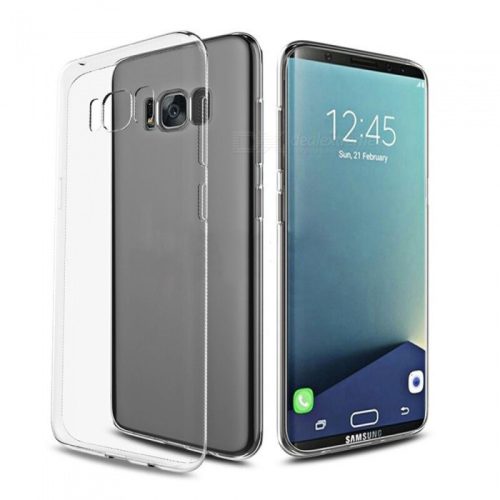 Samsung Galaxy S8 Plus Super Slim 0.5mm szilikon hátlap, tok, átlátszó