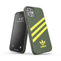   Adidas Original Moulded Case iPhone 12 Mini hátlap, tok, sötétzöld