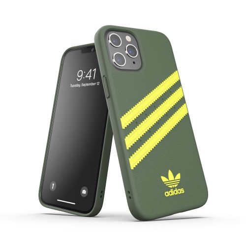 Adidas Original Moulded Case iPhone 12 Pro Max hátlap, tok, zöld