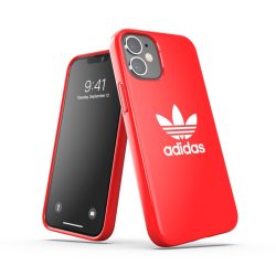   Adidas Original Snap Case Trefoil iPhone 12 Mini hátlap, tok, piros