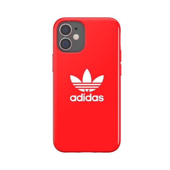 Adidas Original Snap Case Trefoil iPhone 12 Mini hátlap, tok, piros