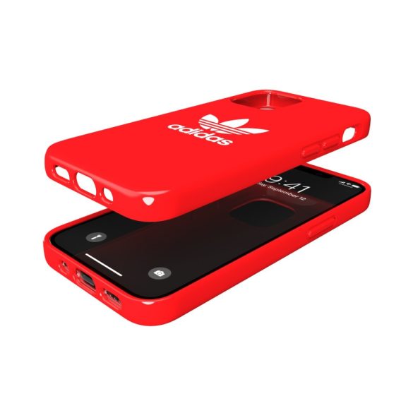 Adidas Original Snap Case Trefoil iPhone 12 Mini hátlap, tok, piros