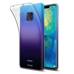   Huawei Mate 20 Pro Super Slim 0.5mm szilikon hátlap, tok, átlátszó