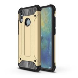   Hybrid Armor Tough Rugged Huawei P Smart (2019) ütésálló hátlap, tok, arany