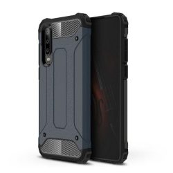   Hybrid Armor Tough Rugged Huawei P30 ütésálló hátlap, tok, kék