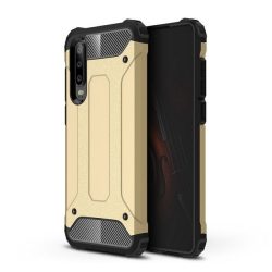   Hybrid Armor Tough Rugged Huawei P30 ütésálló hátlap, tok, arany