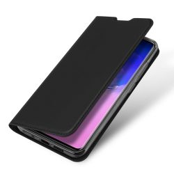   Dux Ducis Skin Pro Samsung Galaxy S10 oldalra nyíló tok, fekete