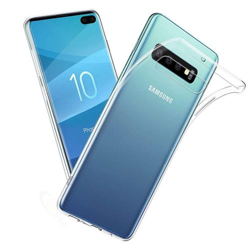 Samsung Galaxy S10 Super Slim 0.5mm szilikon hátlap, tok, átlátszó