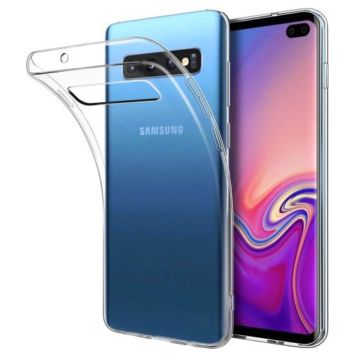 Samsung Galaxy S10 Plus Super Slim 0.5mm szilikon hátlap, tok, átlátszó