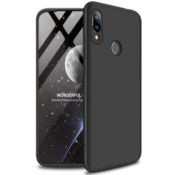 Full Body Case 360 Xiaomi Redmi Note 7 hátlap, tok, fekete